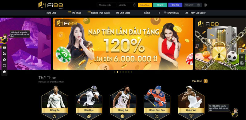 Fi88 – Nhà cái cá cược thể thao uy tín