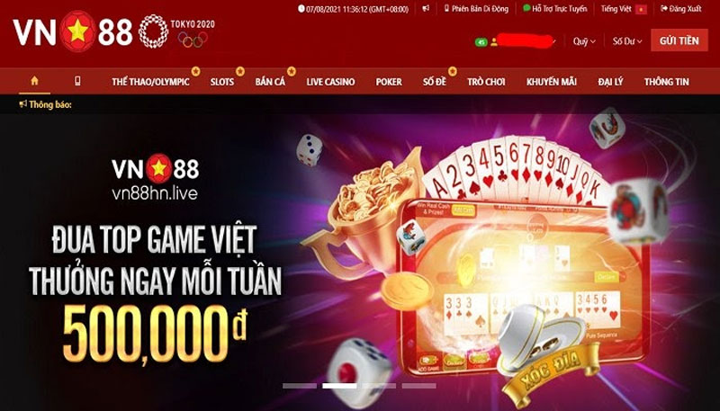 VN88 – Nhà cái đa dạng kèo cá cược, uy tín nhất Việt Nam