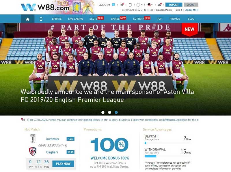 W88 – Top nhà cái cá cược bóng đá online hàng đầu